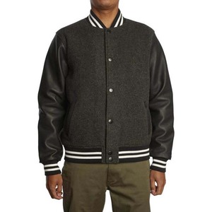 <b>Men's</b> High Street Varsity Letterman Jacket Custom High-Quality Embroidery Logo College Baseball Jacket For <b>Men</b> - Product Image 1