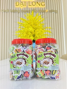 Funny, Soft, Sweet Cartoon Chocolate Cake With Many Funny Animal Shapes for Children, Dai Long Brand - Product Image 2