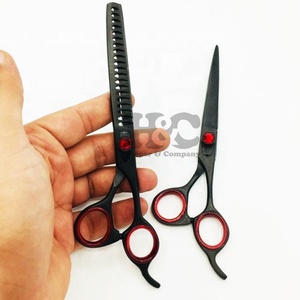 กรรไกรตัดขนสัตว์เลี้ยงแบบมืออาชีพกรรไกรตัดขนสัตว์เลี้ยงแบบโค้งออกแบบโลโก้ได้อย่างอิสระ - Product Image 6