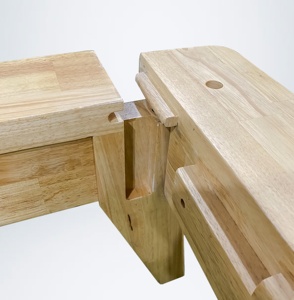 Bán buôn OEM tối giản giường bằng gỗ khung với mây mía đầu giường Nhật Bản mộc rubberwood nền tảng giường đồ nội thất phòng ngủ - Product Image 5