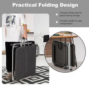 Chaise longue pliante de plage à 7 positions réglables, chaise longue inclinable, chaise longue de soleil - Product Image 6