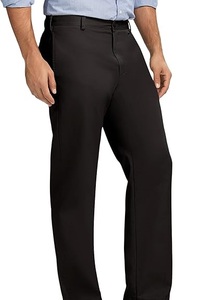 Service OEM ODM, vente chaude, pantalon de costume noir respirant, meilleure qualité, pantalon de travail de bureau, coupe ajustée pour hommes - Product Image 3