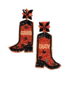 Game Day Designs Seed Beads Pendientes bordados Joyería navideña Pendientes festivos Aceptar diseño personalizado logo mujer ropa de fiesta - Product Image 6