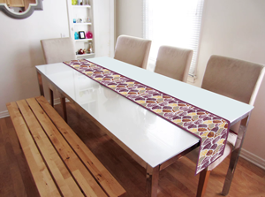 100% Cotton Simple Printed Custom <b>Table</b> <b>Runner</b> Premium Quality Fabric Waterproof Washable Eco-Friendly Home Hotel Restaurant - Product Image 6