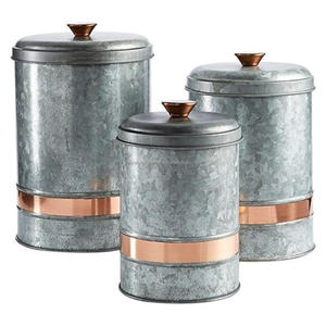 Cuisines les plus tendances Thé Café Sucre Bidons Ensemble Métal Facile Portable Élégant Bocaux En Métal Boîte Personnalisée Avec Logo - Product Image 6