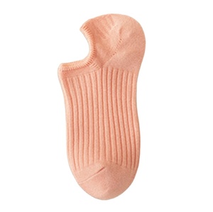 ถุงเท้าผู้หญิงแบบซ่อนข้อ สีชมพูขาว ถุงเท้าข้อสั้น ใส่สบาย ระบายอากาศดี ขายส่งราคาถูกจากโรงงาน - Product Image 1