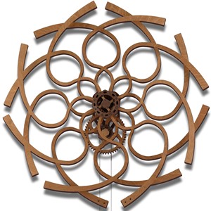 Escultura Cinética de Metal Hecha a Mano, Diseño Pescador, Plateado/Cromado, Ecológica, para Instalación en Mesa, Venta al Por Mayor desde India - Product Image 4
