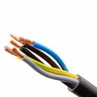 سلك كهربائي نحاسي مرن معزول بالـ PVC مقاوم للحريق 1.5 مم-10 مم 450/750 فولت أحادي النواة للاستخدام الصناعي والبناء والتدفئة