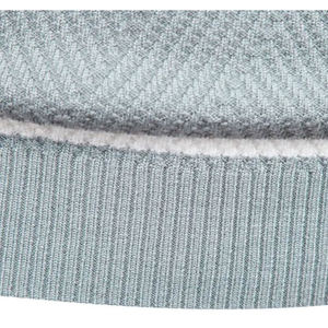 Sudaderas de algodón mezclado básicas para hombre con logotipo personalizado, ropa de calle de secado rápido y cómodas, sudaderas con cuello con cremallera para hombre. - Product Image 3