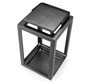 Nueva Tendencia de Fábrica: Linterna de Metal y Vidrio con Acabado Negro Brillante, Tamaño Personalizado y Calidad Superior para Restaurantes - Product Image 4