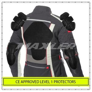 Vestes textiles de moto personnalisées à prix raisonnable, rembourrées, pour la course, certifiées CE, pour les grands gabarits - Product Image 3