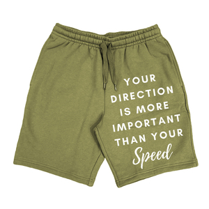 Pantalones Cortos Casuales de Hombre Verde Oliva con Estampado de Letras, Estilo Vanguardista Urbano, Cintura Media con Cordón, Cómodos y Transpirables, de Lona - Product Image 3