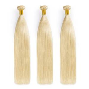 NAJIR HAIR HUB ผมต่ออินเดียแท้แบบตรง 100 กรัม ผมแท้ 100% สีบลอนด์ ติดง่าย จัดแต่งทรงได้ - Product Image 3