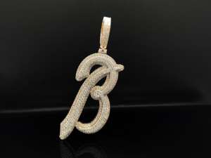 จี้เพชรฮิปฮอปสแตนเลสหรูหราประดับเพชร CZ - Product Image 3