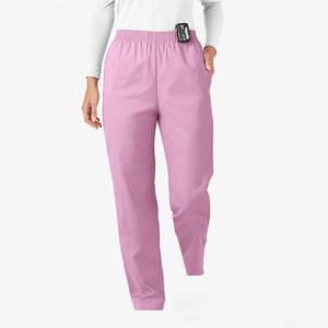 Pantalones de Enfermería Personalizados de Tela Oxford Transpirable para Mujer, con Cordón Ajustable, Cintura Elástica, Dos Bolsillos, Diseño Liso para Hospital - Product Image 2