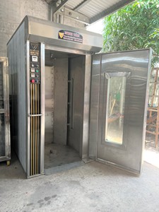 16-Tray Electric <b>Rotary</b> Oven Hot 2025 Bakery 380V Automatic Portable Overheat Protection 1 Year Warranty Vietnam Quality LX16M - Product Image 4