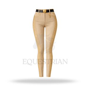 Conjunto de Equitación para Mujer, Pantalones de Montar a Caballo y Camisa de Equitación - Product Image 3