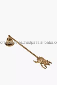 Premium Decorative metal Candle Snuffer Elegant for Home Hotel Snuffing Usage Pure Solid <b>Brass</b> Hand Made by Azora Industries - Product Image 4