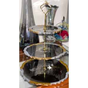 Support à gâteau en résine pour une expérience culinaire de luxe, élégant accessoire de décoration de gâteaux - Product Image 3