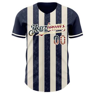 Custom 100% Polyester Baseball Jersey Full Button Sublimation Print Short Sleeve Team Uniform All Seasons Wholesale - Product Image 2