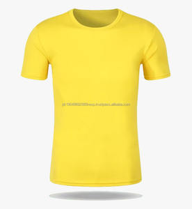 Camisetas Deportivas de Secado Rápido para Hombre, 100% Microfibra de Poliéster, Diseño Sólido con Impresión de Logotipo Personalizado, Venta al Por Mayor - Product Image 5