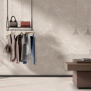 Carrelage en porcelaine sculptée haut de gamme 600x1200, décoration murale de luxe pour hall d'hôtel, matériau de construction en porcelaine brillante - Product Image 1