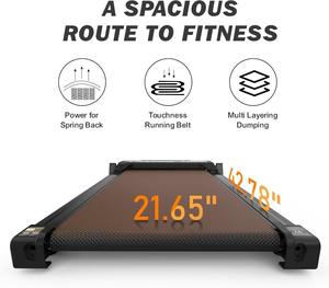 Quality Expert of Wooden <b>Walking</b> <b>Pad</b>, <b>Walking</b> Jogging Machine with Remote Control, Installation-Free - Product Image 3