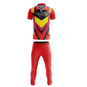 Uniforme de críquet profesional hecho a medida para equipos, ropa deportiva cómoda de secado rápido para adultos. - Product Image 2