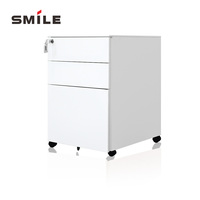 CHNSMILE Classeur mobile en acier sur roulettes Armoire de rangement de bureau en métal moderne pour la maison, le bureau et l'école