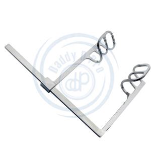 Diviseur abdominal Perman Stille à lame auto-fixante 65 mm de profondeur, bras de 18 cm, chirurgical en acier inoxydable, manuel, réutilisable, allemand - Product Image 2