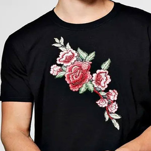 T-shirts pour hommes Streetstyle légers, à séchage rapide, 100% coton, mode, prix bas, coupe ample. - Product Image 6