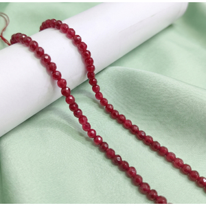 Perles rondes en pierre Zed Cut de 4 mm, perles rondes en vrac pour la fabrication de bijoux DIY, bracelets, colliers, boucles d'oreilles - Product Image 4