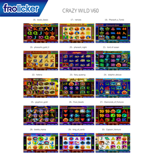 CRAZY WILD V60 Single Screen Arcade Game PCB Board English Version for Coin Operated <b>Amusement</b> <b>Machine</b> - Product Image 4