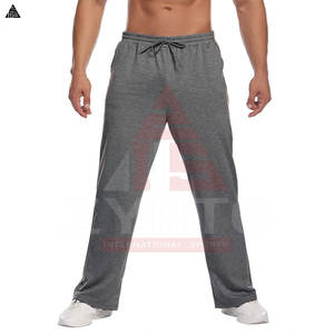 Pantalon de jogging décontracté pour homme, taille mi-haute, respirant, en tissu éponge, style streetwear et musculation - Product Image 4