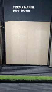 Azulejo Vitrificado Esmaltado (GVT / PGVT) 800 x 1600 mm Aprox. Losas de porcelana de mármol negro de 32 x 64 pulgadas, grosor de 9 mm y 12 mm - Product Image 6