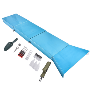 Set di 20 Attrezzi Portatili in Lega di Alluminio per Miniera con Lente d'Ingrandimento, Pinzette, Paletta e Separatore a Gravità - Nuovo - Product Image 6