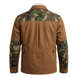 Chaqueta de Caza para Hombre, Forrada con Forro Polar Térmico, Impermeable, Transpirable, con Protección UV, Camuflaje Personalizado, Softshell, Resistente al Viento, para Exteriores - Product Image 2