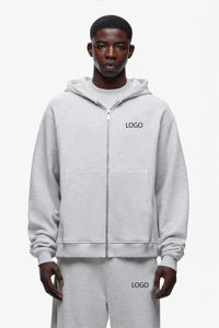 Conjunto de Chándal de Invierno para Hombre al por Mayor, Personalizado, Oversize, Ecológico, con Capucha y Cordón Ajustable, Estampado o Liso - Product Image 4