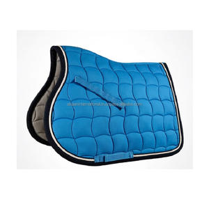 Tapis de selle d'équitation matelassé avec bordure en cordon, en coton doux, pour usage polyvalent anglais - Product Image 4