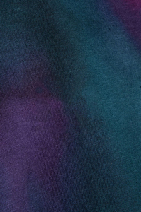 T-shirt à manches courtes surdimensionné pour homme, col rond, vert foncé, motif tie-dye violet, streetwear - Product Image 5