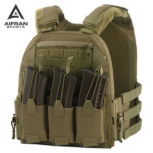 Aiffran Gilet de poitrine d'extérieur durable, multi-poches, réglable et léger pour le rangement d'équipement - Product Image 1