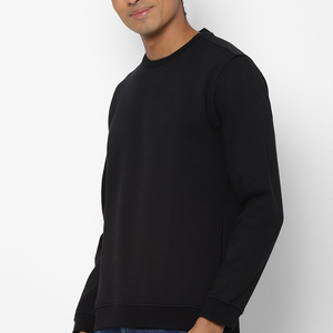 Sweat-shirt décontracté pour homme de haute qualité, 100% coton, col rond, logo personnalisé, mode d'hiver, en vente - Product Image 3