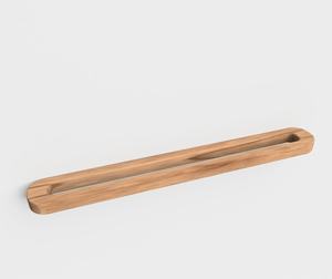 Porte-serviettes mural en bois massif écologique Orion Handicraft, fait main, pour une maison durable, une salle de bain et une décoration écoresponsables - Product Image 5