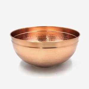 Handmade Hammered Copper Metal BPA Free Heat Resistant <b>Disposable</b> Biodegradable Serving Bowl for Dry Fruits Wedding Return Gift - Product Image 1
