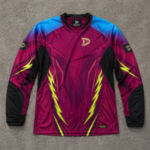 Tenue de paintball personnalisée, maillot de paintball haut de gamme, vêtements d'équipe de speedball, vêtements d'équipe pour tournoi avec zones renforcées sur les avant-bras - Product Image 1