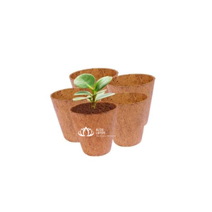 Pot en fibre de coco biodégradable ECO pour la plantation, la culture et les acheteurs en gros - Product Image 1