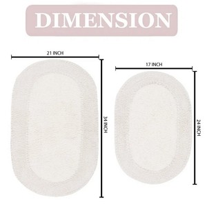 Ultra-Soft Microfiber Foot <b>Mat</b> Bath Blanket Custom Design for Kids' Room Dorm Non-Slip Tufted Polyester Home Decorative Bath - Product Image 6