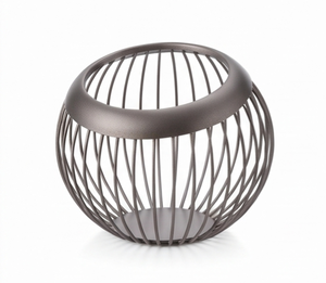Fine Quality Modern Metal <b>Wire</b> <b>Storage</b> <b>Basket</b> Circle Shape Eco-Friendly Home Decoration Organized Neatening Solution - Product Image 1