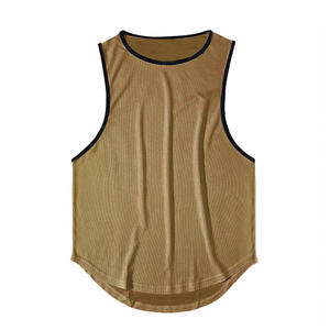 Chaleco Deportivo Transpirable de Verano para Hombre, de Secado Rápido, para Correr, Baloncesto, Entrenamiento, Ajuste Holgado, Camiseta sin Mangas para Gimnasio - Product Image 1