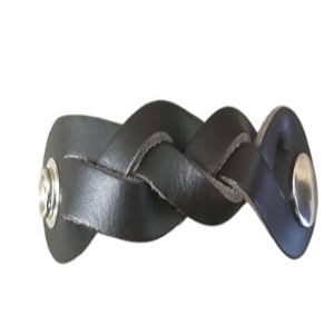Organisateur de câbles décontracté en cuir véritable, sangle tressée, enrouleur de cordon portable, Data Scout Turk's Head Woggles Belts - Product Image 4